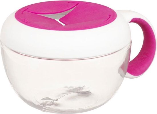 OXO tot Flippy snackdoosje - Snack doosje kinderen - snack box kinderen - Pink van OXO