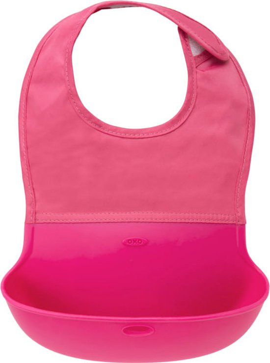OXO tot Oprolbare slab - Slabbetjes - Slabbertjes baby - Pink van OXO