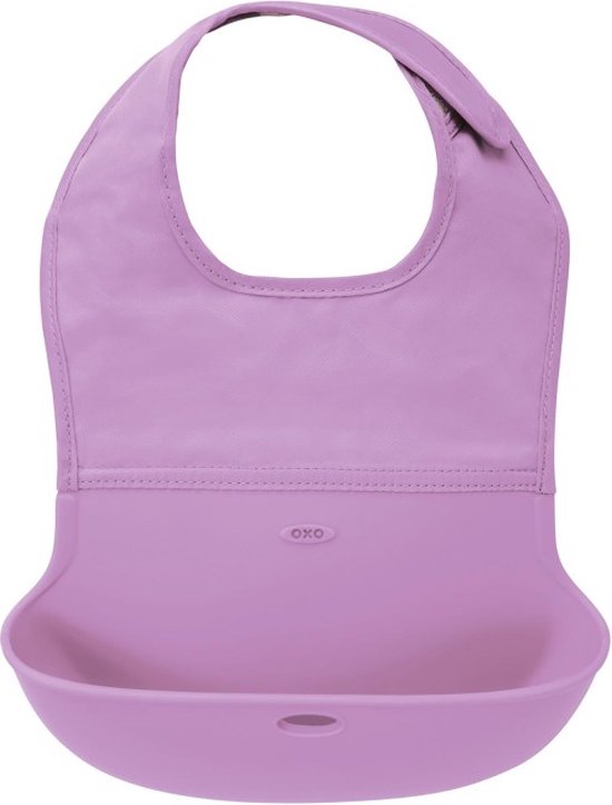 OXO tot Oprolbare slab - Slabbetjes - Slabbertjes baby - Slab -Lilac van OXO