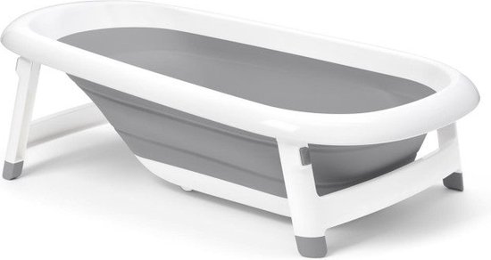 OXO tot Opvouwbaar Babybadje - Babybad - Babybadjes- Babybadje - Wit-Grijs van OXO