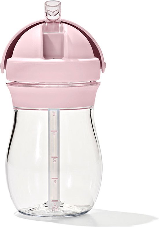 OXO tot Transitions Rietjesbeker - Drinkbekers - Drinkbeker met rietje - Drinkbeker baby - 250 ml - Blossom van OXO