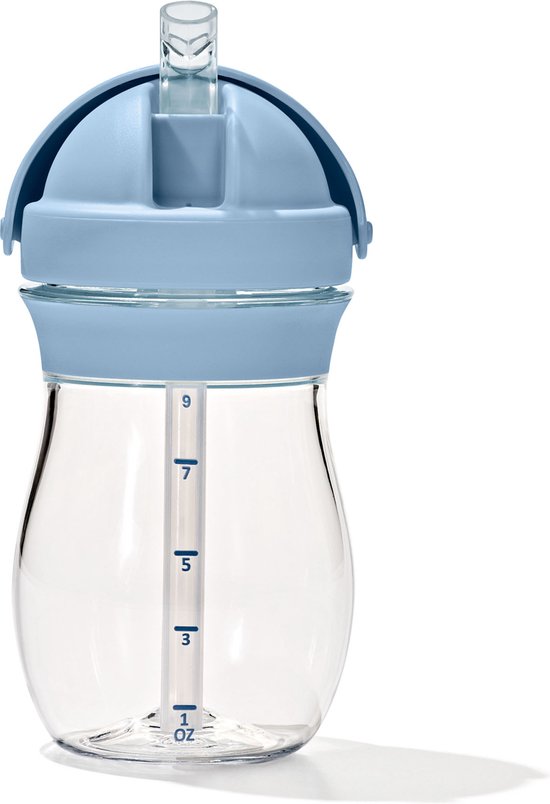 OXO tot Transitions Rietjesbeker - Drinkbekers - Drinkbeker met rietje - Drinkbeker baby - 250 ml - Dusk van OXO