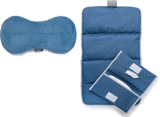 Package deal: Woller warmtekussen + Napper Combi-set - Denim Blue - Blauw - Buikkrampen - verzorging