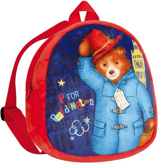 Paddington Pluche Rugzak Voor Kinderen - Zachte Knuffel Tas van Merkloos