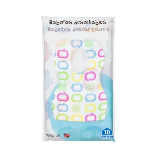 Pak van 20 wegwerpslabbetjes. Ideaal voor dagje uit, dat bij opa en oma, bezoek en risjes van HEMA
