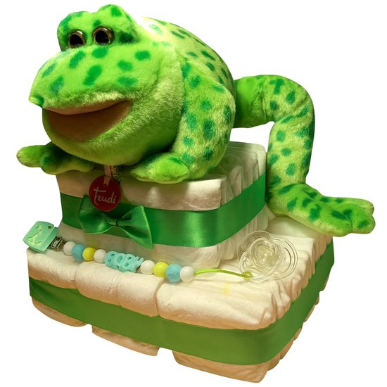 Pampertaart kikker Trudy van Merkloos