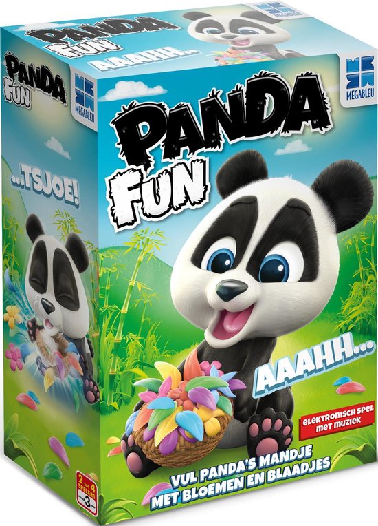 Panda Fun - Gezelschapspel - Spelletjes voor Kinderen - Met Elektronische Panda van Comansi