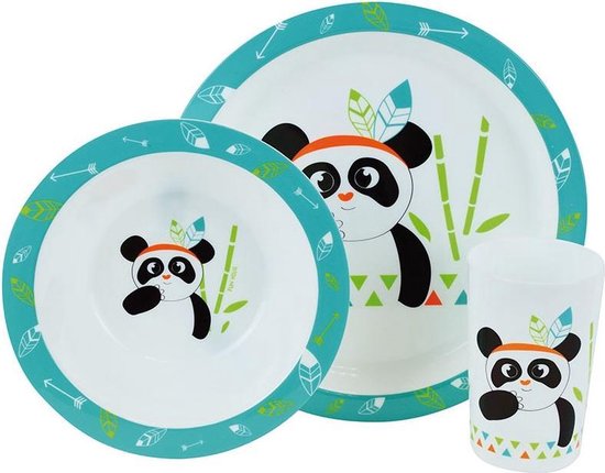 Panda Ontbijtsetje - 3 delig van Stor 