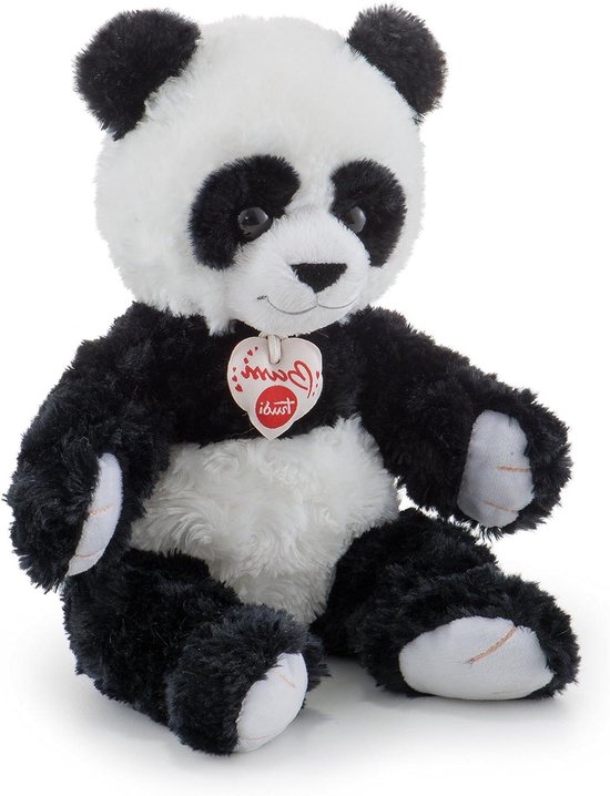 Panda Pluche - Knuffel Panda - Spelen en Knuffelen - Gedetailleerd Ontwerp - 30 cm - Veelkleurig