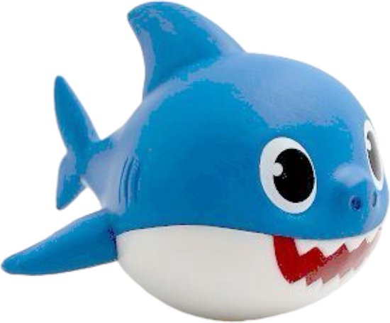 Papa / vader van Baby Shark - Speelfiguurtje / Badspeeltje - 7 cm - kunststof - Comansi van Comansi