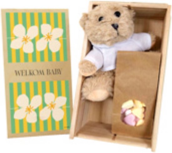 PaperArt borrelkistje Welkom Baby van PaperArt