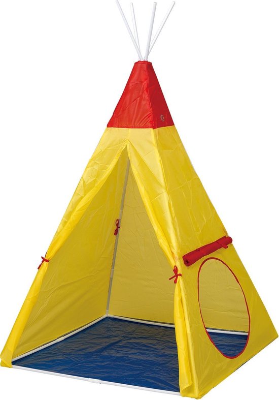 Paradiso Toys Speeltent Wigwam 100 X 135 Cm Geel van Merkloos