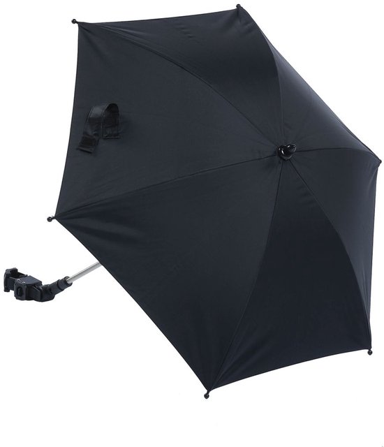 Parasol Titanium Baby UV 50+ Zwart Universeel