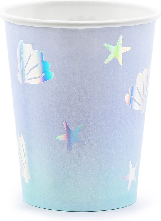 PartyDeco Bekers Narwahl pk/6 van Partydeco