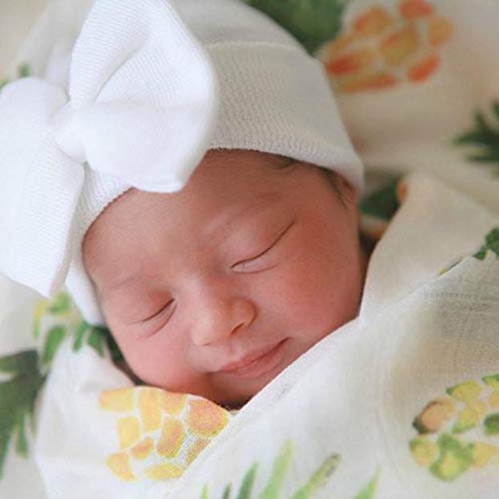 Pasgeboren Baby Hoed en Wanten Set - 3 Mutsen en 3 Paar Wanten voor Baby's 0-3 Maanden
