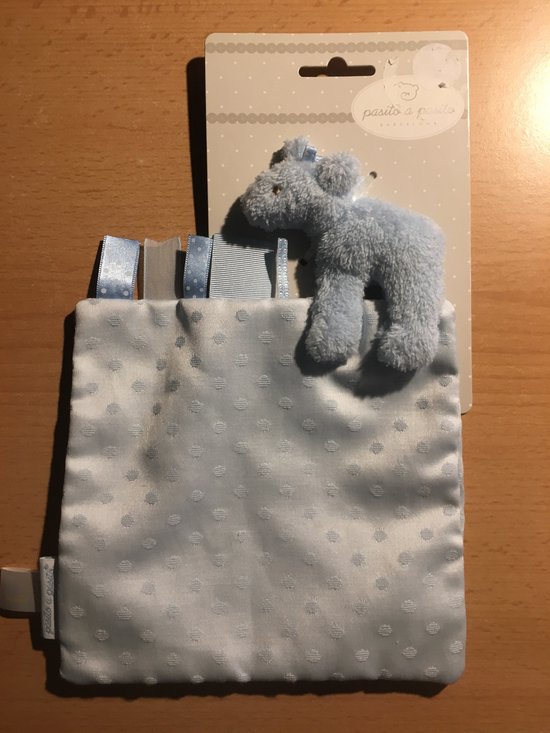 Pasito doudou Horse blue van Nattou