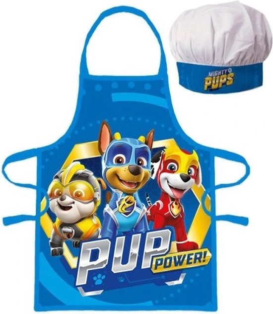 Paw Patrol Keukenschort voor Kinderen met Koksmuts van PAW Patrol