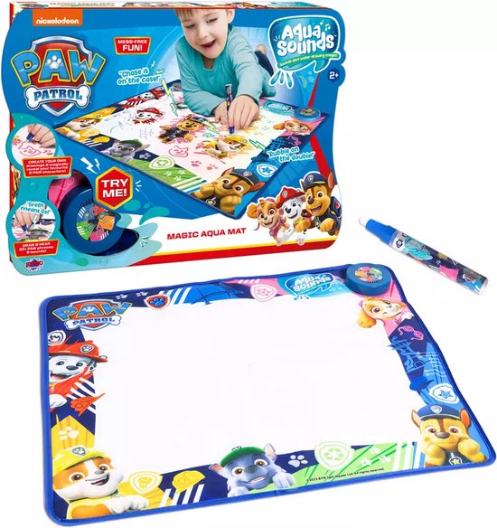 PAW PATROL MAGIC AQUA MAT van Merkloos