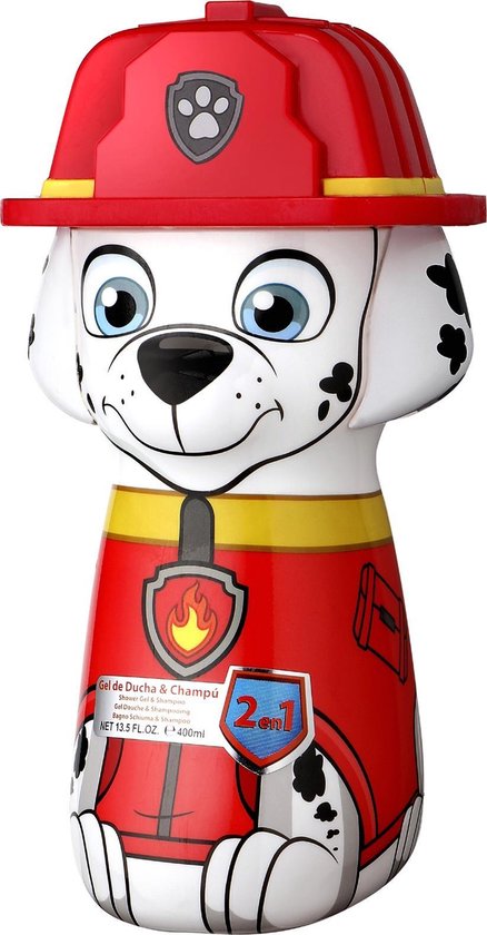Paw Patrol - Marshall Showergel & Shampoo - 400ml van Paw Patrol