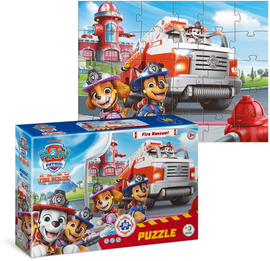 Paw Patrol Puzzel 3+ - 30 stukjes - Paw Patrol Speelgoed - Puzzel 3 jaar van PAW PATROL