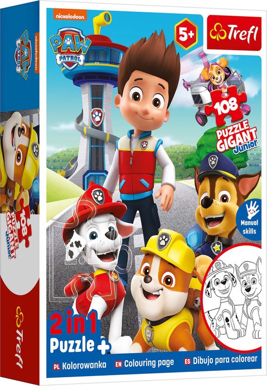 Paw Patrol Puzzel - Junior van Paw Patrol
