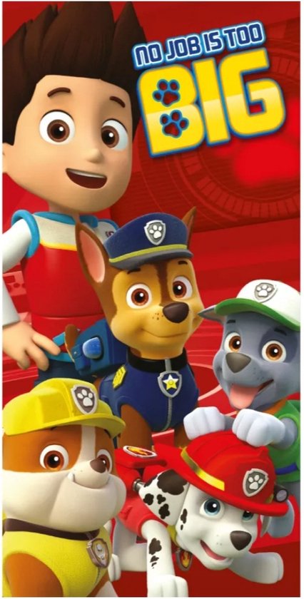 Paw Patrol Strandlaken - 70 x 140 cm van PAW Patrol