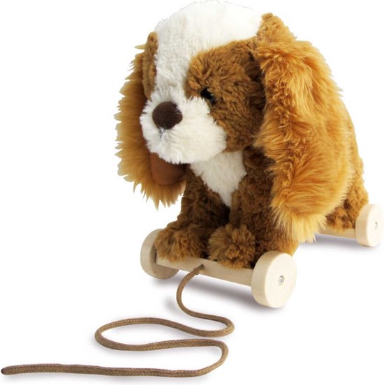 Peanut Pup Trekfiguur van Little Dutch