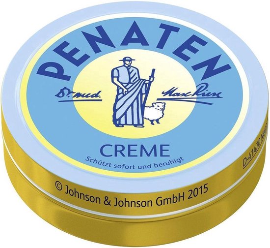 Penaten Créme - 150 ml - Originele Johnson & Johnson in blik van Penaten