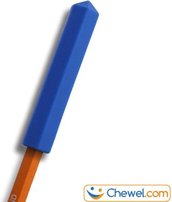 Pennendop potlooddop kauwdop bijtdop - Kristaldop - Cyan - Chewel ® van Penn