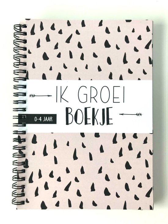 Pepermints groeiboek invulboek meisje - baby herinneringen boek. van Merkloos