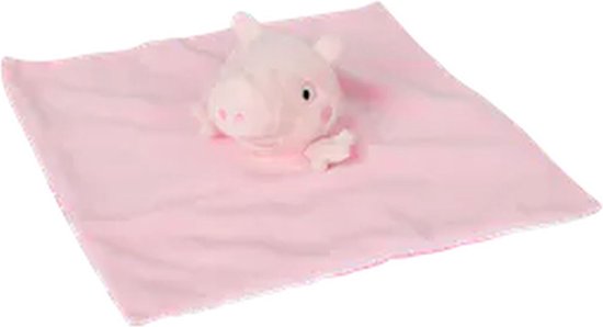 Peppa Pig knuffeldoekje - Roze - Kinderen. van Merkloos