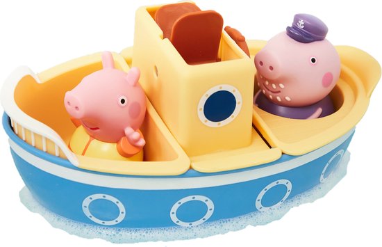 Peppa Pig - Opa Pig Spetter & Schenk Boot - Badspeelgoed van Merkloos