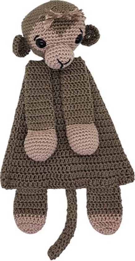 Per il Bambino Knuffeldoekje Aap - doekje - knuffel - aap van Merkloos