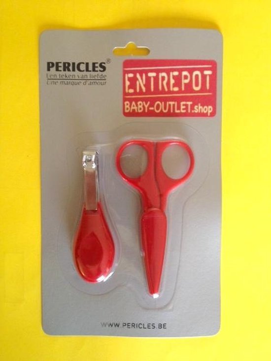 Pericles Baby manicure-set (schaartje + knipper) van Pericles
