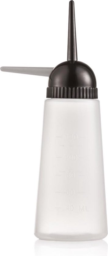 Permanent vloeistof fles - Applicatie spuiter - Fles - Zwart van Sibel
