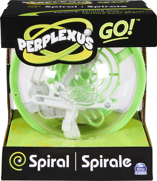 Perplexus GO! Spiral - Compact 3D-doolhofspel met 35 hindernissen van Merkloos