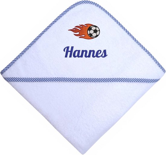 Personaliseerbare badhanddoek met capuchon - 80x80 cm - voor baby's en kinderen