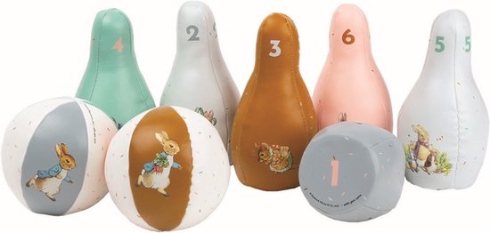 Peter Rabbit Bowlingset voor kinderen van HTI Toys