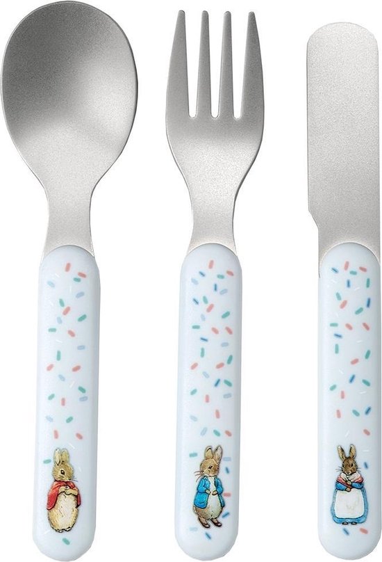 Peter Rabbit kinderbestek 3 dlg van Villeroy & Boch