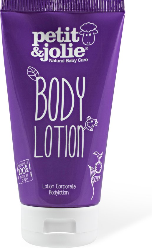 Petit & Jolie Baby Bodylotion 150 ml - 100% natuurlijk - vegan - zacht voor de huid van Petit & Jolie
