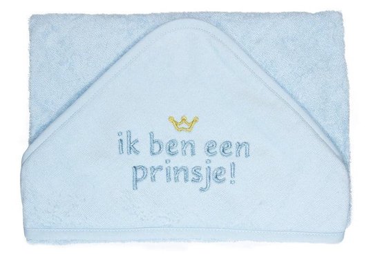 Petit Villain badcape - Ik ben een prinsje van Petit Villain