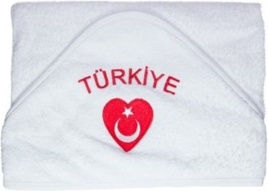 Petit Villain Badcape Turkiye - Turkije - Baby Badcape - Kraam cadeau - Geboorte van Petit Villain