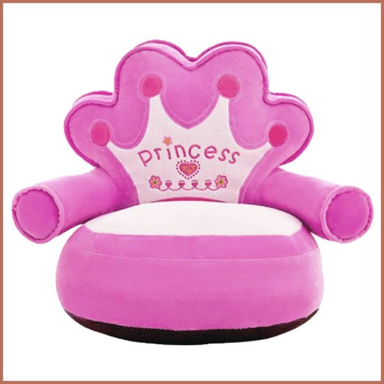 Peuter- en/of kindersofa pluche (princess) van ATMOSPHERA KIDS.