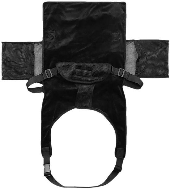 Peuter Vliegtuigbed – zwart – 83*39 cm – 1 stuk – Kinder Vliegtuigstoel Verlenger, Draagbaar Vliegtuig Voetenbankje voor Baby's Reizen, Essentieel voor Peuter Vluchten van Merkloos