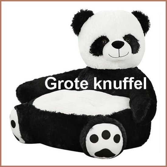 Peuterstoeltje - Kinderfauteuil - Kinderstoel - Kinderzetel - Kindersofa - Kraamcadeau - 0 tot 4 jaar - Panda van Little Dutch