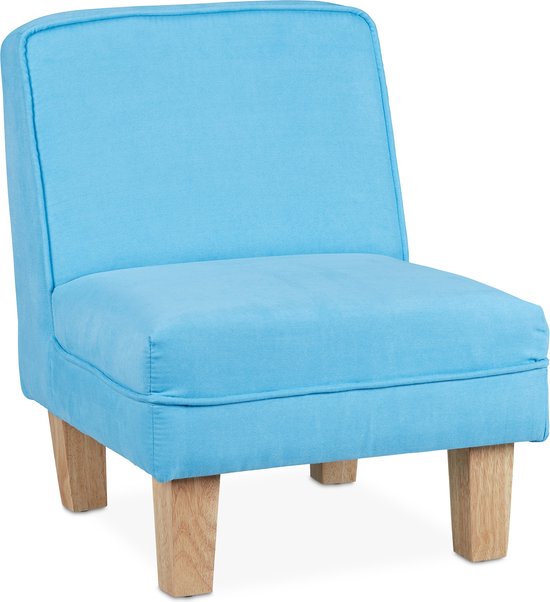 peuterstoeltje - kinderkamer - relax kinderstoel - 60x45x52 cm - blauw