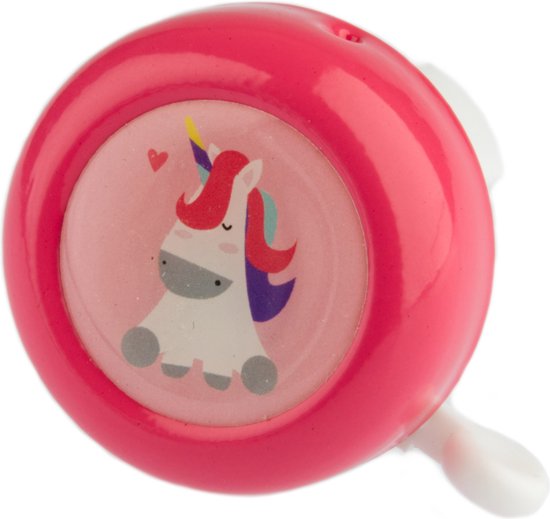 Pexkids Fietsbel voor kinderen - unicorn design - duurzaam en lichtgewicht - heldere klank van Pexkids
