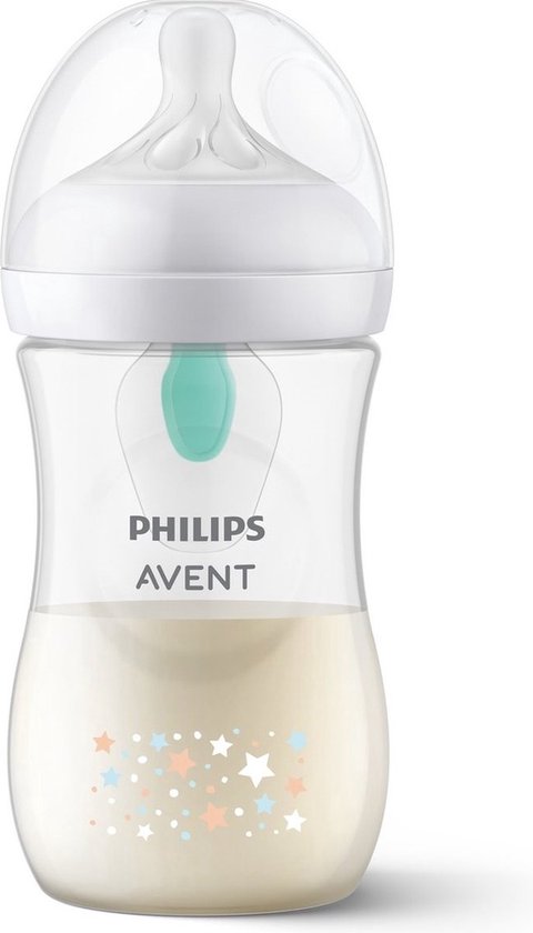 Philips Avent - AirFree Babyfles - Natural Response - Sterren - 1 stuk - 260ml van Philips