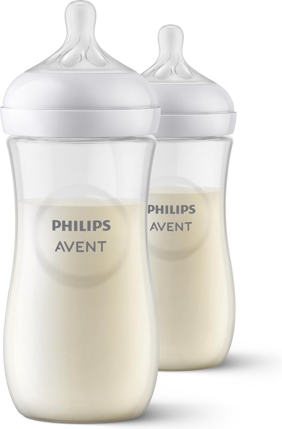 Philips Avent Natural Response Babyflessen 330ml – Flow 4- 2 flessen van Philips