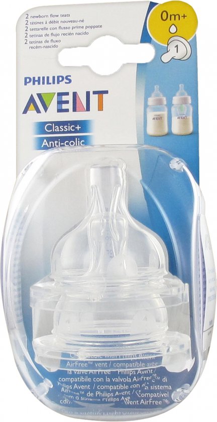 Philips Avent SCF631/27 Newborn Flesspeen - Duo Pack